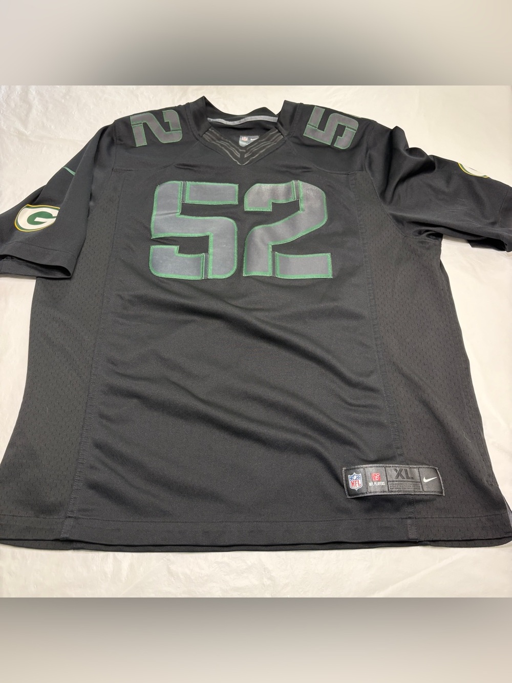 NFL Green Bay Packers Clay Matthews #52 Nike Jersey Men's XL